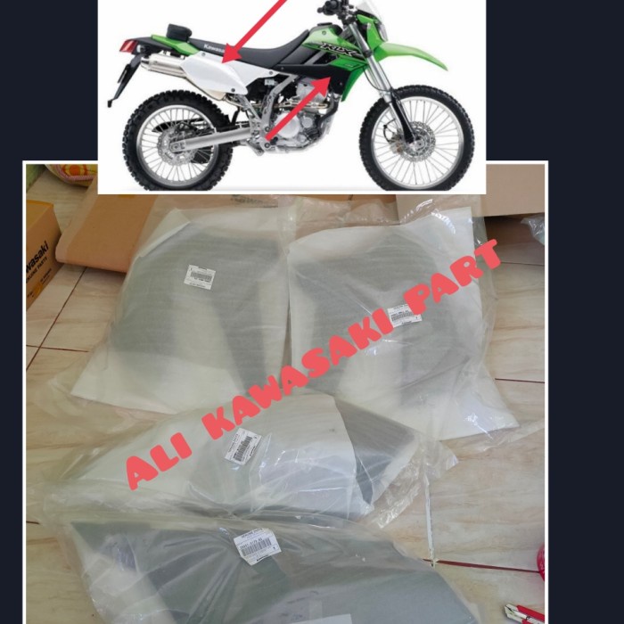 body set klx 250 depan belakang sayap tangki panel body DTracker 250