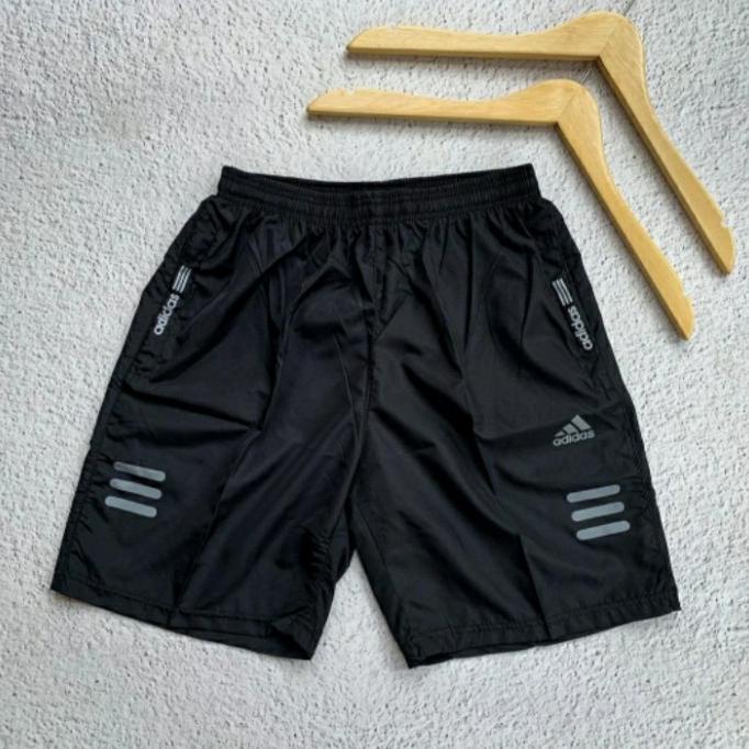 Celana Pendek Adidas Olahraga Unisex bahan Parasut