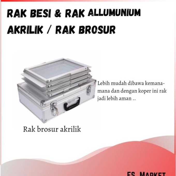 

Rak Brosur Lipat 4 Susun