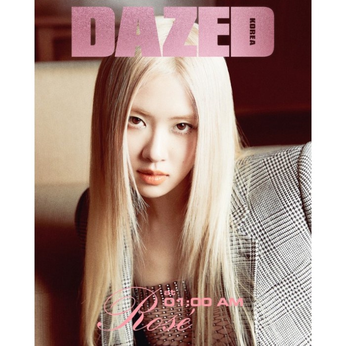 Terlaris [Ready Stock] Korea Magazine Dazed Cover Rose