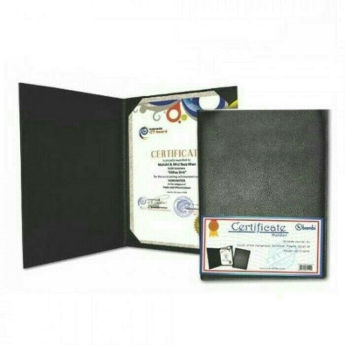 

Map Sertifikat -Certificate Holder A4