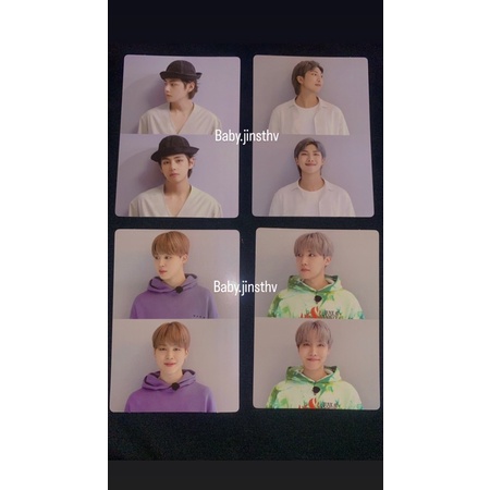 [READY] PHOTOCARD BTS OFFICIAL MERCH BOX 3 TAEHYUNG JIMIN NAMJOON RM JHOPE