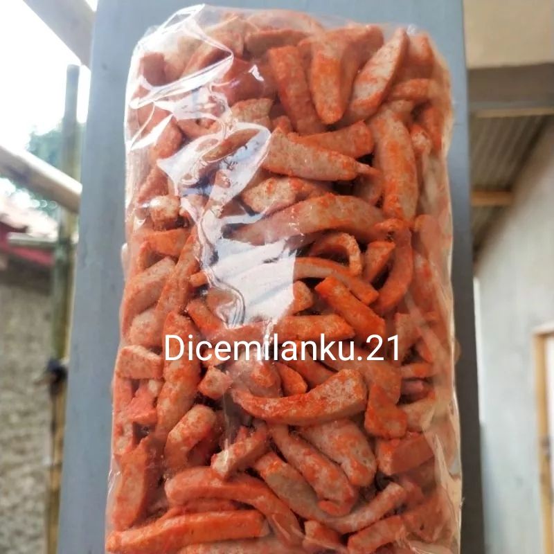 

Basreng Baso goreng Basreng Balado kemasan 500.grm