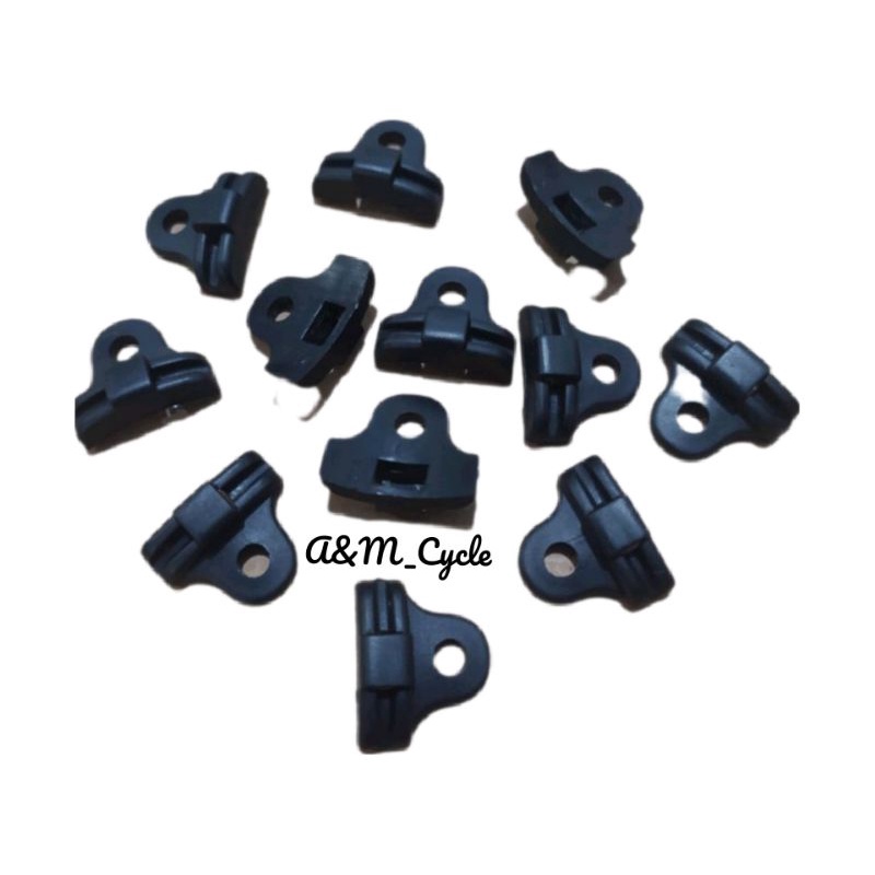 Cable guide clamp,klem jalur kabel satu jalur bawah frame downtube