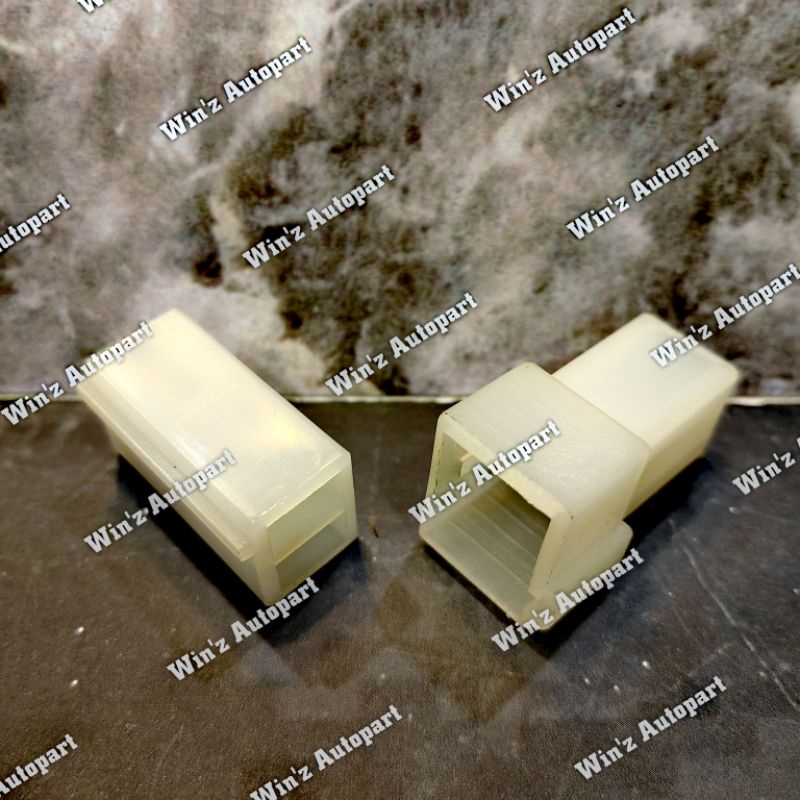 SOKET 2 PIN JUMBO TIPE 350 (SOCKET ONLY/KOSONGAN) / SOCKET 2 PIN JUMBO / SOCKET MOTOR 2 PIN JUMBO NY