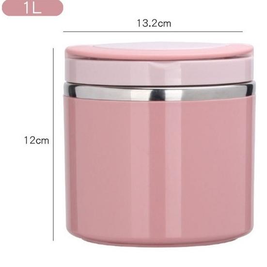 Termos Bekal Makan Sup Stainless Steel 1000Ml Mangkok Soup