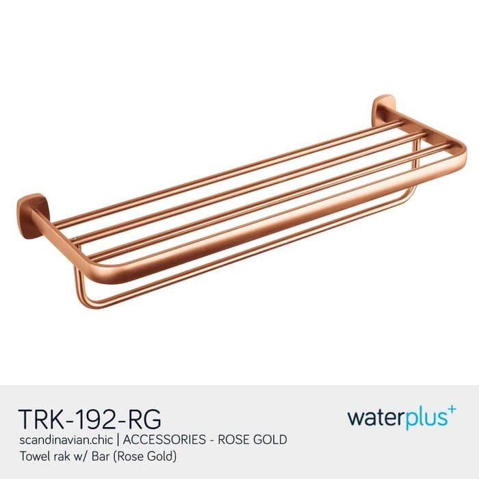 Rak handuk rose gold / rak handuk classic