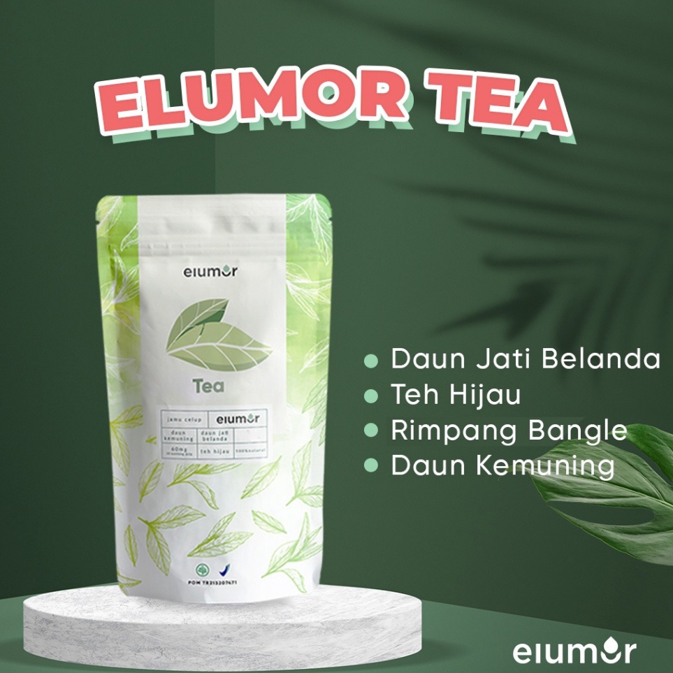 

SIAP KIRIM F21 Elumor Slimming Tea Isi 30 Kantong Teh (Teh Pelangsing Herbal Alami) て