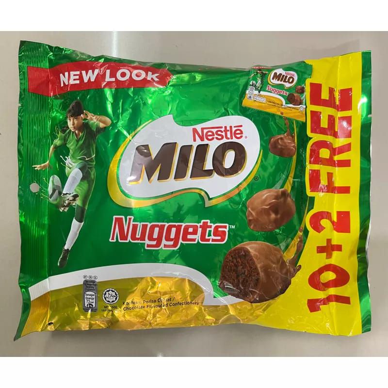 

MILO NUGGETS ISI 10PCS+2PCS