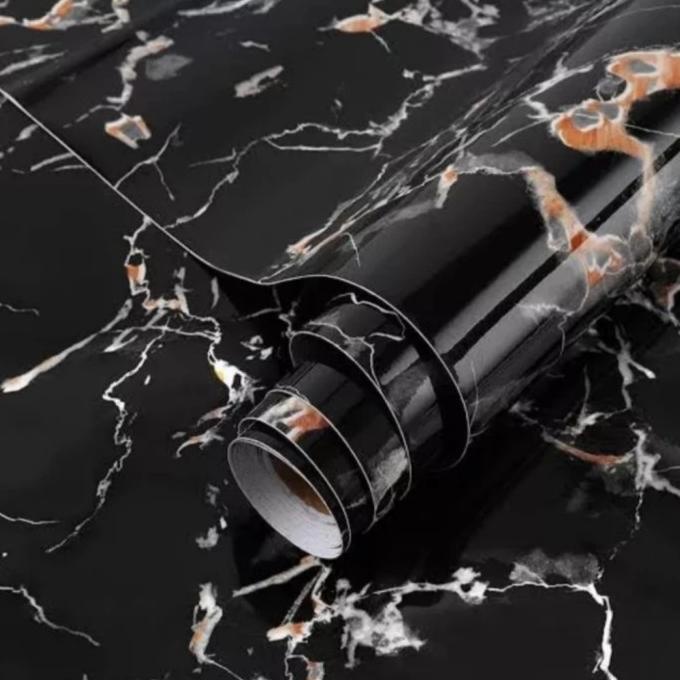 Terlaris Wallpaper Sticker Premium Lantai Kamar Mandi Kotak Abu Tahan Air Best Stok Terbatas