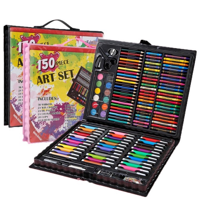 

Paling Dicari.. crayon 150 pcs art set crayon 150 pcs drawing set L9V