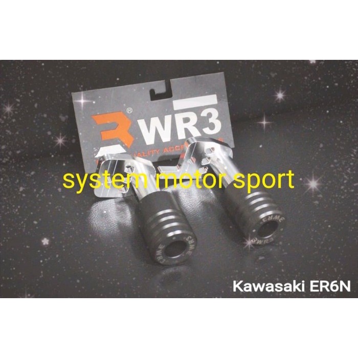 Frame slider er6n pelindung knalpot er6n tahan body er6 jalu body er6n