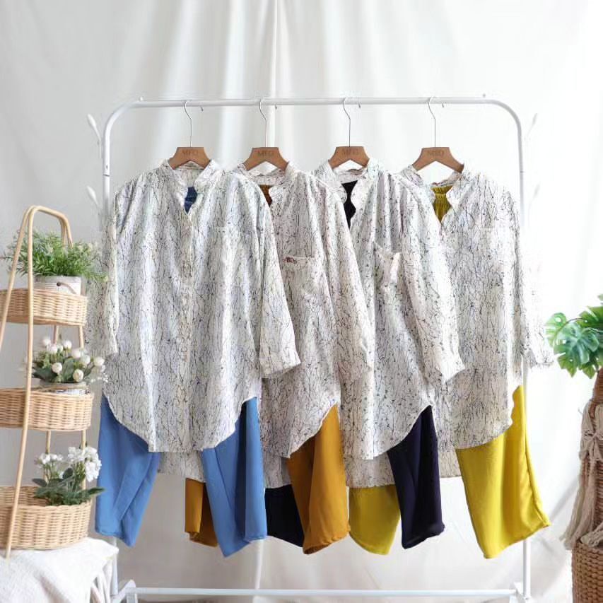 Setcel Akar | One Set Wanita | Outfit Casual | OOTD Casual | Fashion Terbaru