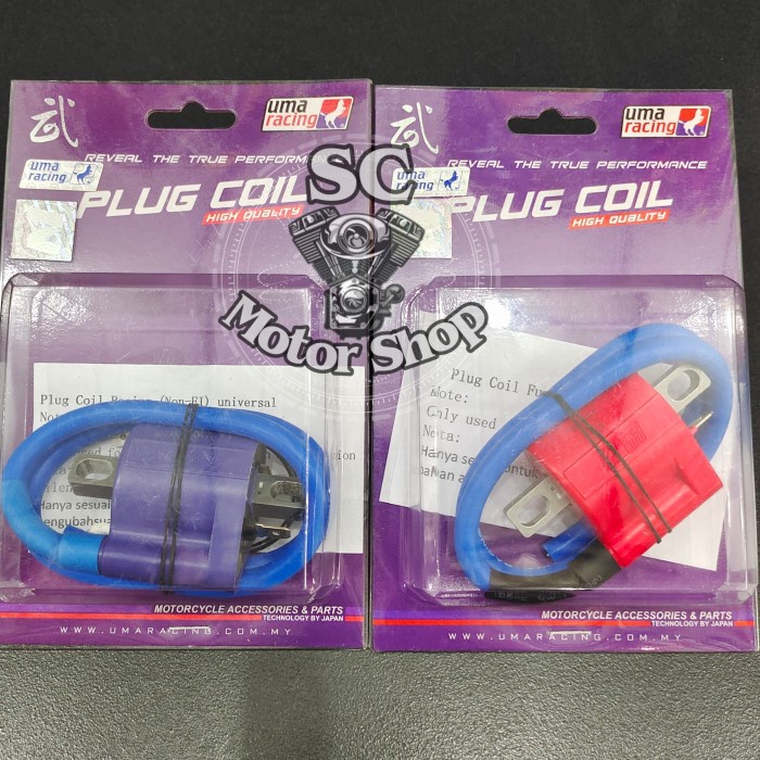 Coil uma racing fuel injection dan non fuel injection universal