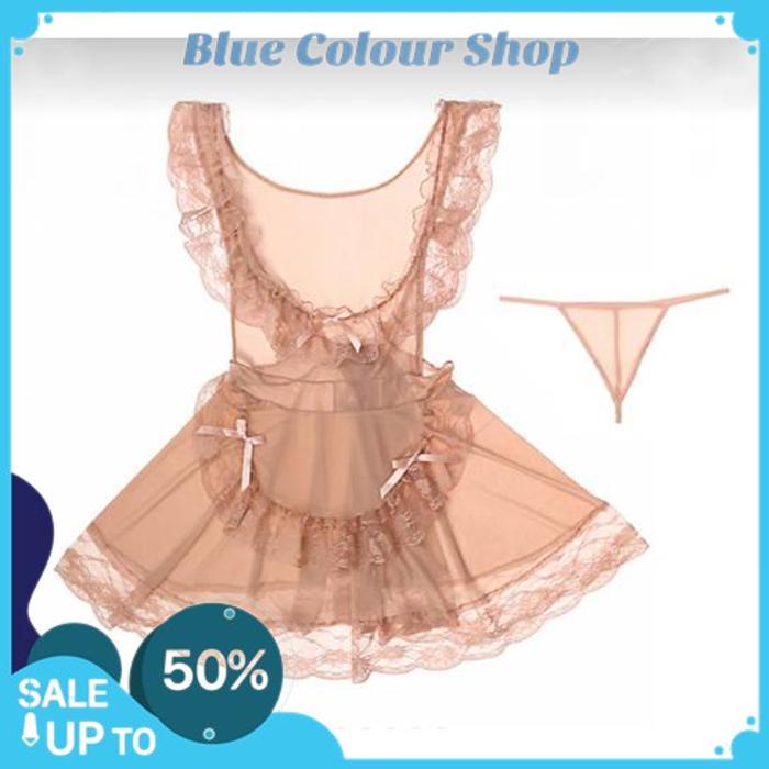 LINGERIE G STRING WANITA PIYAMA  / LINGERIE G STRING WANITA PIYAMA RENDA BONEKA BAJU TIDUR TALI A351