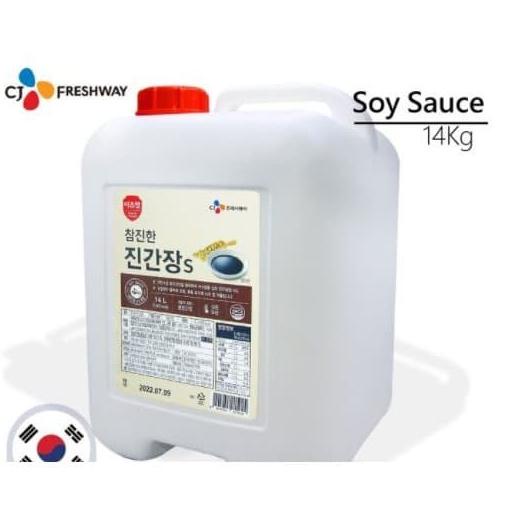 

Soy Sauce Cj ( 14Liter ) Saus Kedelai Kecap Asin Korea CJ Freshway