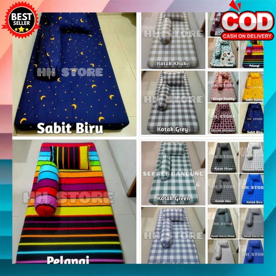 Sprei Single Polos Emboss Fata Jaguard 120X200 Cm Sprei Polos Aesthetic Kotak 180 ,160 , 120 Home Ma