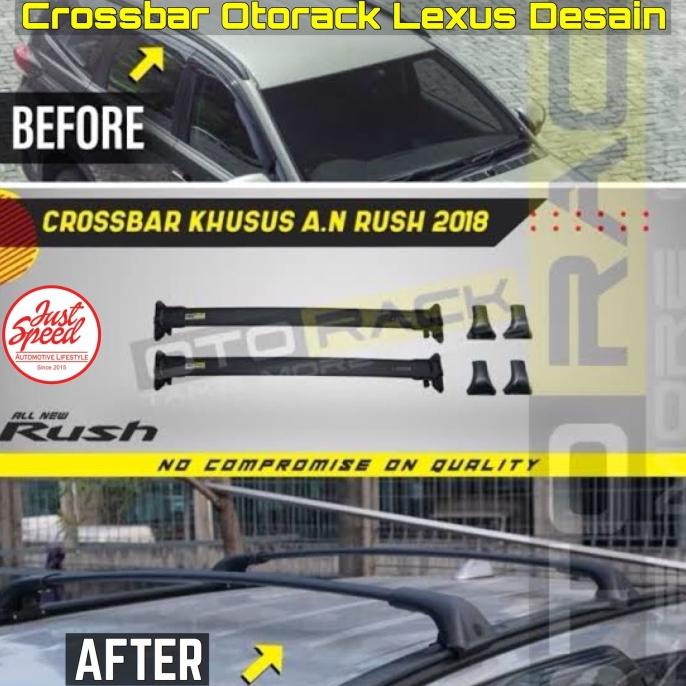 Crossbar Otorack Khusus All New Rush - All New Terios Lexus Desain
