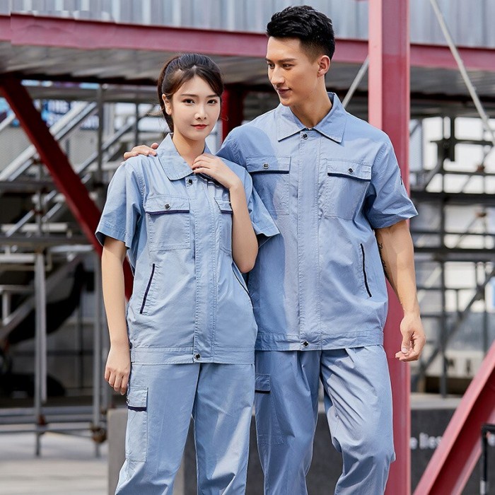 Terlaris Baju Seragam Kerja Lapangan Pria Coklat Caf Cleaning Service Chef