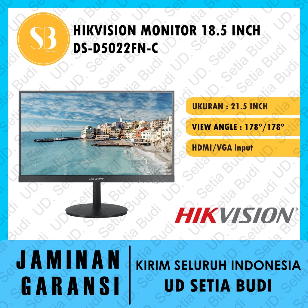 HIKVISION DS-D5022FN-C Monitor 21.5 Inch