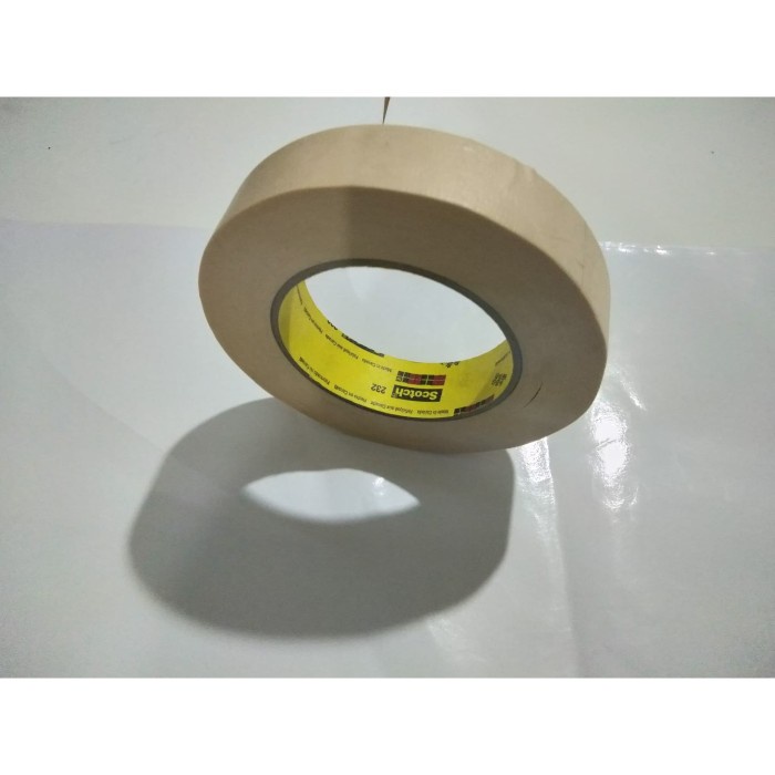 

Terlaris 3M 232 High Temperature Masking Tape 24Mm X 55M
