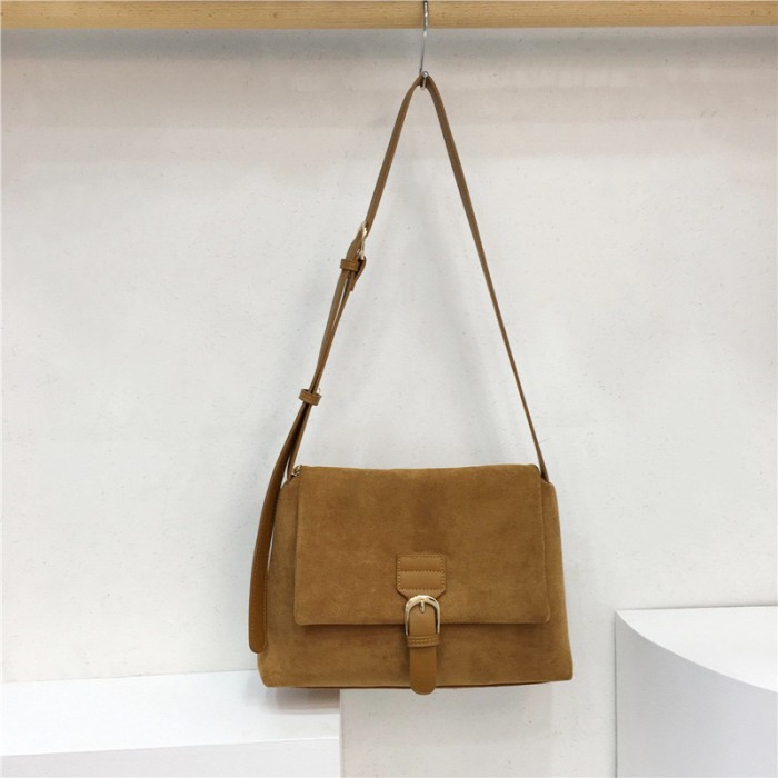 PROMO TAS SELEMPANG BELUDRU WANITA TAS CEWEK RETRO SUEDE MESSENGER BAG G 574 TERBARU