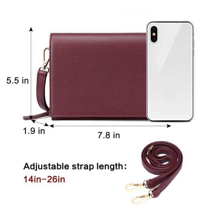 HOT SALE BOSTANTEN TAS SELEMPANG WANITA DOMPET/CLUTCH HOLDER TAS KULIT TERBARU