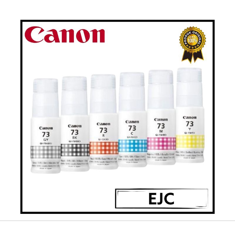 Tinta Canon Pixma GI-73 (1Set) Refill Ink Printer G570 G670