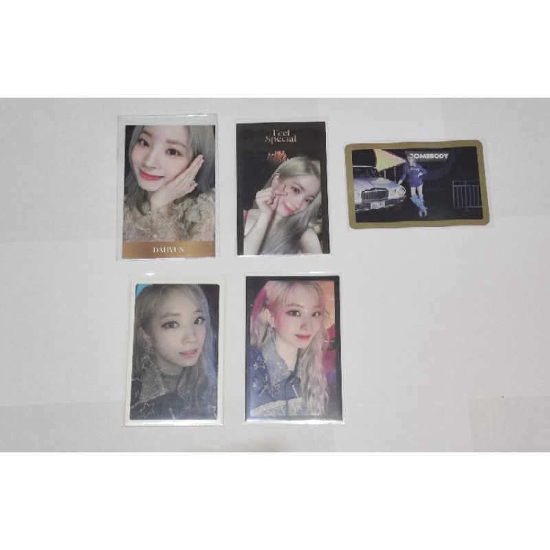 Photocard Pc Dahyun Twice Feel Spesial Era