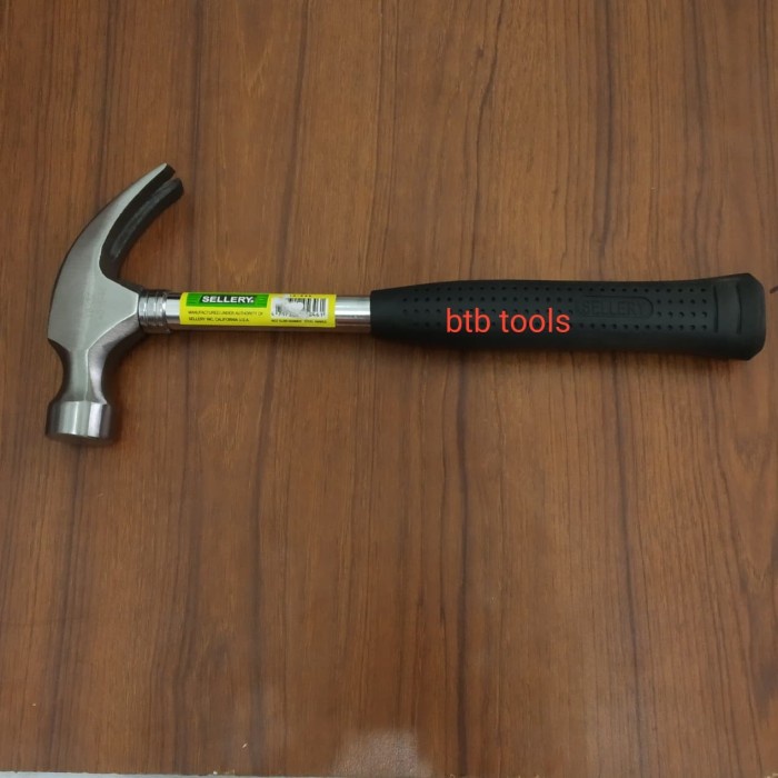 Terlaris Paluku Palu Kambing Sellery Gagang Besi 16Oz