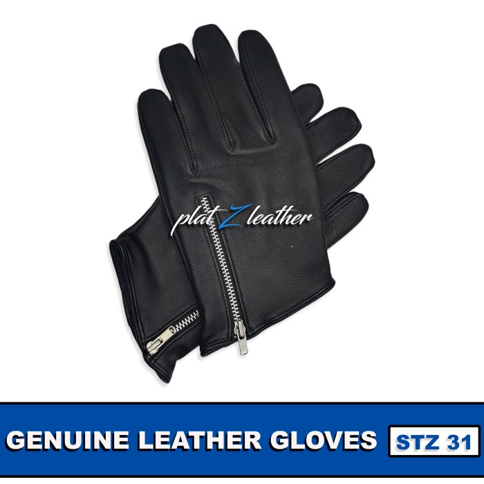 Terlaris Sarung Tangan Kulit Asli Garut . Genuine Leather Gloves Stz31