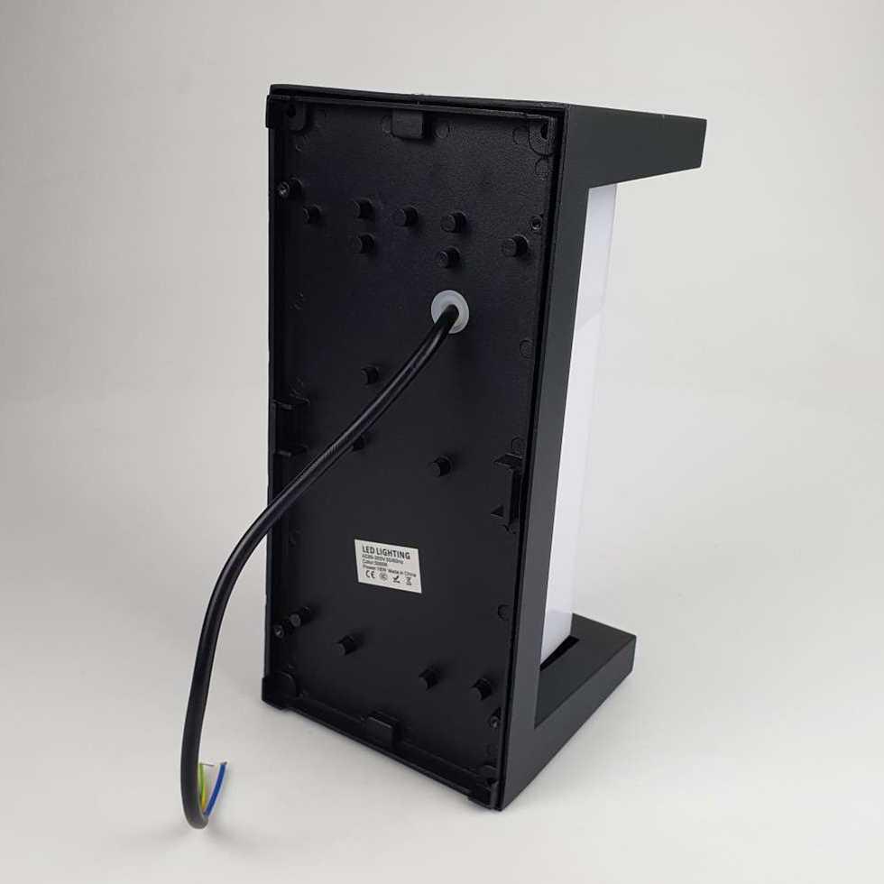 GAVT Lampu Dinding Hias Outdoor Wall Light 18W 26cm Warm White Model H - OWL05H