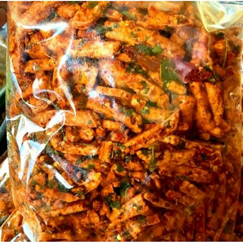 

Super Promo.. Basreng Pedas Xtra daun jeruk isi 1kg FEB