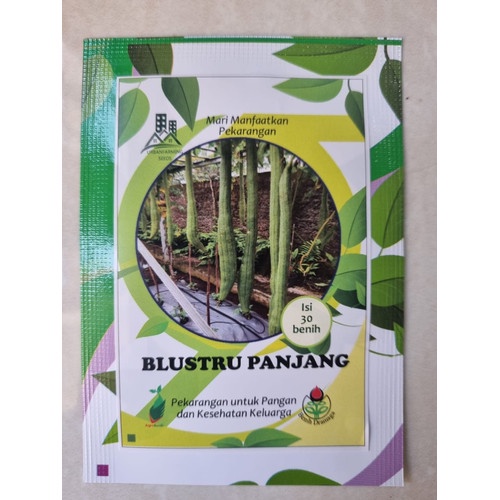 Benih Bibit Biji Oyong Gambas BLUSTRU PANJANG