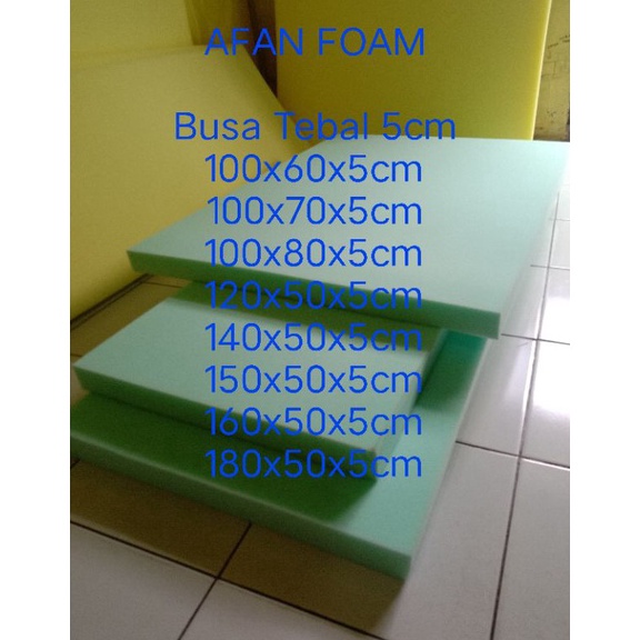 SALE| Busa Lembaran Ketebalan 5cm