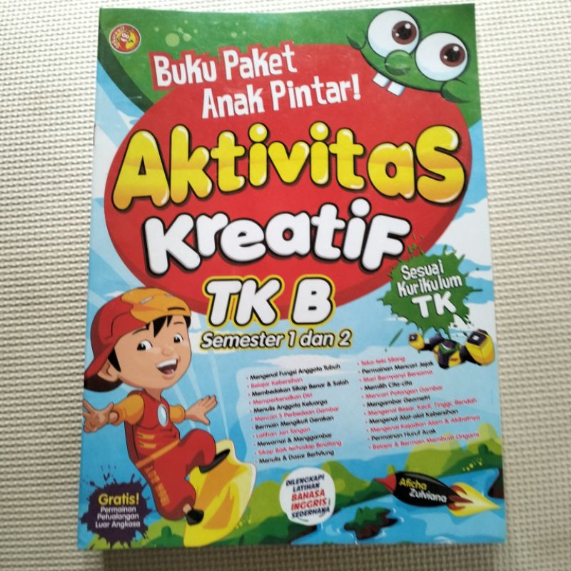 AKTIVITAS KREATIF TK B (Buku Paket Anak Pinter)