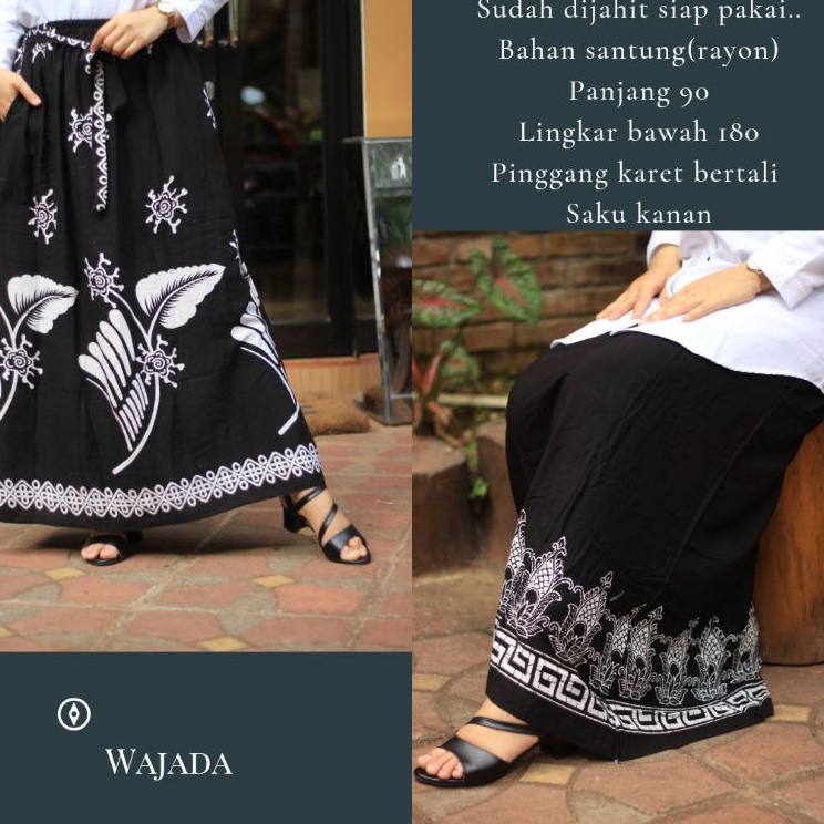 ✓ ROK SANTRI | ROK PAYUNG  ROK BATIK GOYOR SARUNG BATIK | SARUNG MBAK