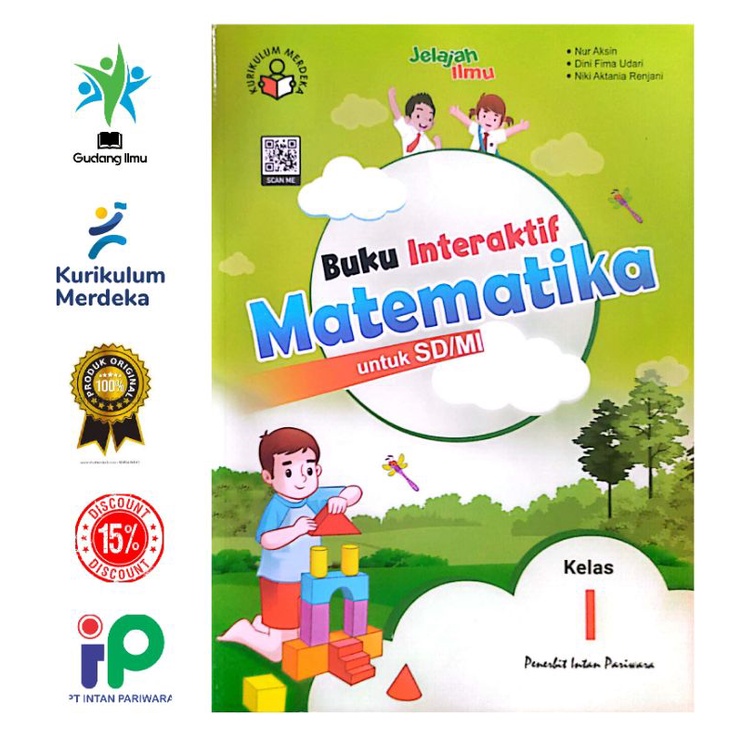 Buku Interaktif PPKN SD/MI Kelas 1 Semester 1&amp;2 Kurikulum Merdeka Intan pariwara Tahun 2023