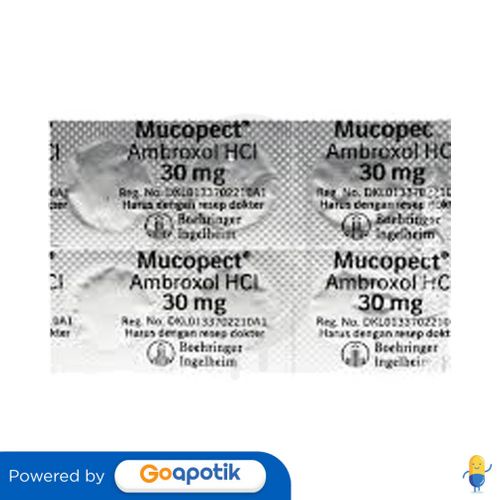 MUCOPECT 30 MG BLISTER 10 TABLET