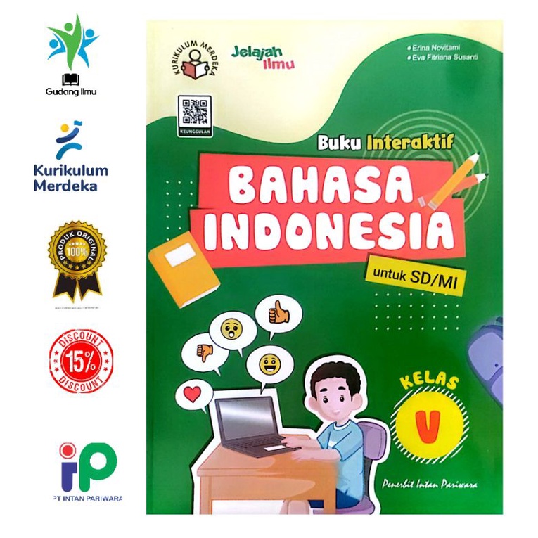 Buku Interaktif IPAS SD/MI Kelas 5 Semester 1&amp;2 Kurikulum Merdeka Intan pariwara Tahun 2023