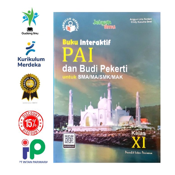 Buku Interaktif Geografi SMA/MA Kelas 11/XI Semester 1&amp;2 Kurikulum Merdeka Intan pariwara Tahun 2023