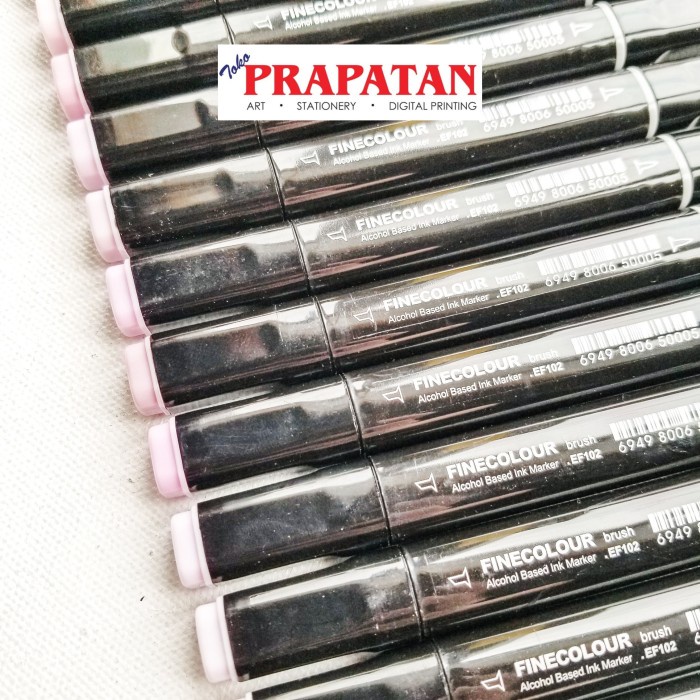 

Best Seller Finecolour Brush Marker Ef102 / 480 Warna