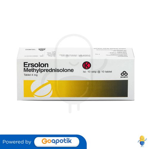ERSOLON 4 MG BOX 100 TABLET