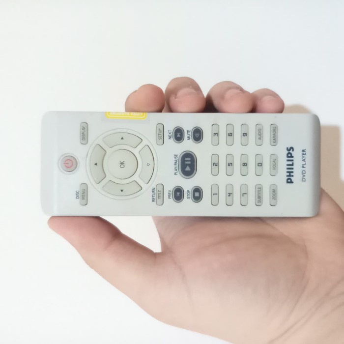 Remote Dvd Player Philips
