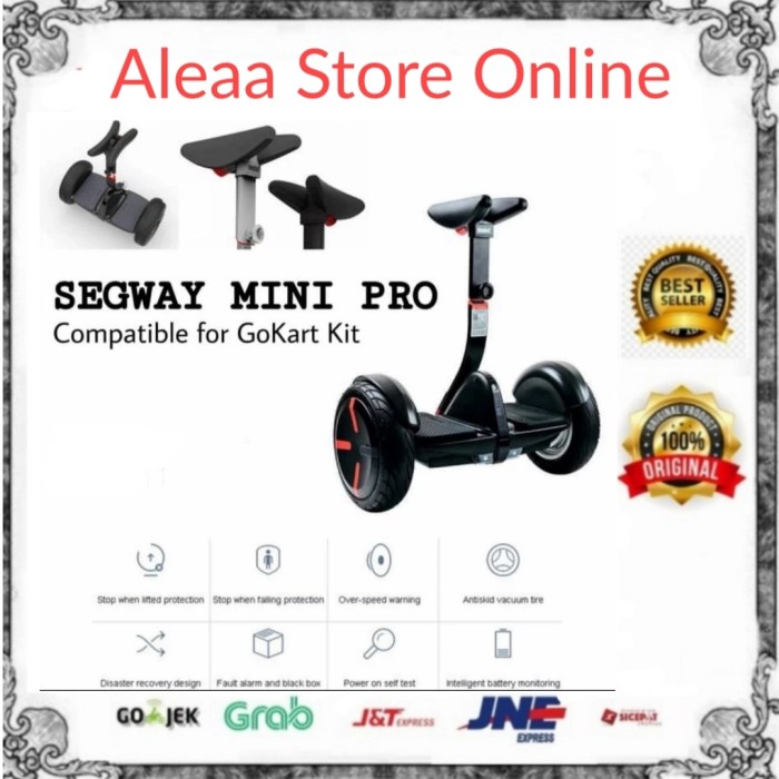 Terlaris Segway Ninebot Mini Pro - Scooter Ninebot Minipro - Hitam