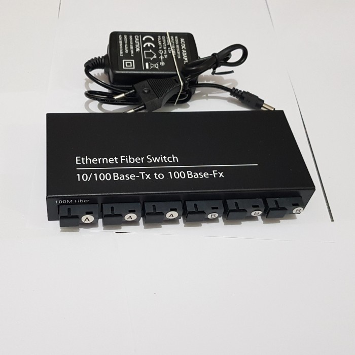 media converter 6fo 2lan