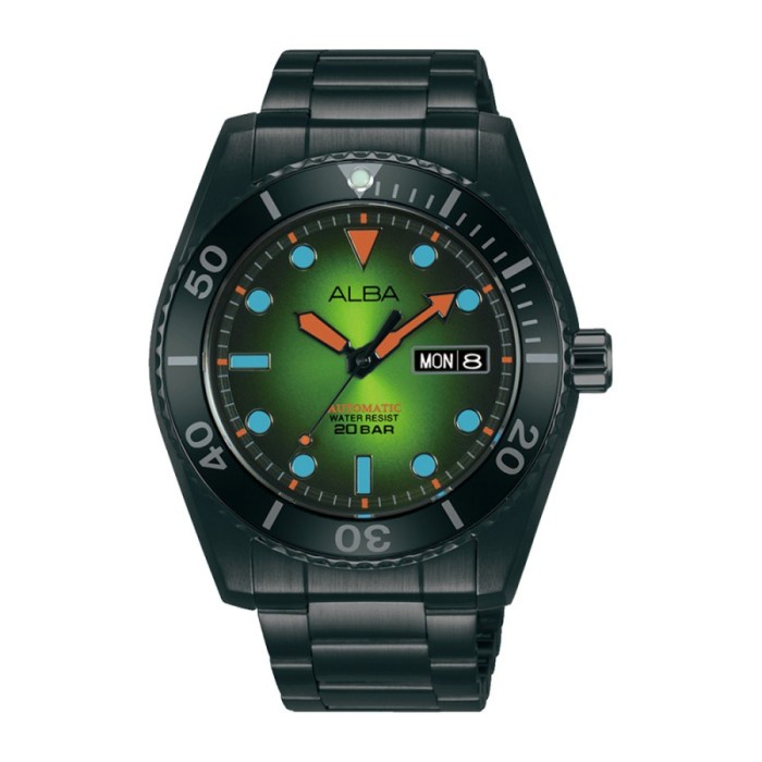 HOT SALE ALBA MEN TOKYO NEON AUTOMATIC AL4285X1 AL4285 TERLARIS