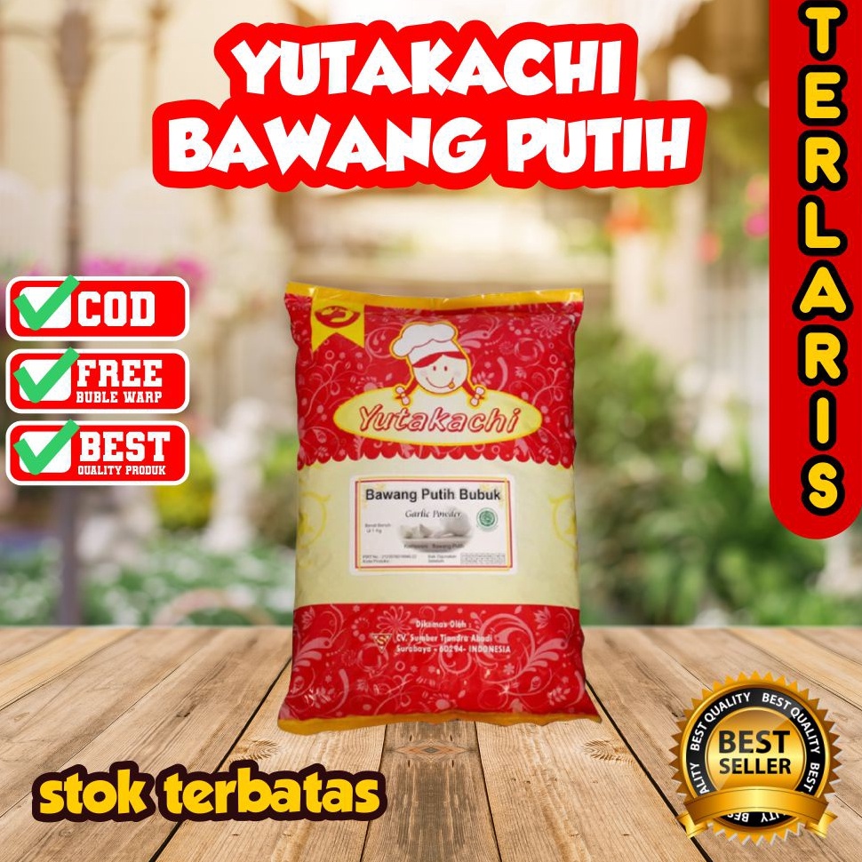 

TERPOPULER H87 BAWANG PUTIH BUBUK 1KG YUTAKACHI (GARLIC POWDER, PUSAT BUMBU, REMPAH ALAMI, BALADO, CABE BUBUK) ♫