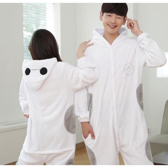 Kostum onesie baymax dewasa