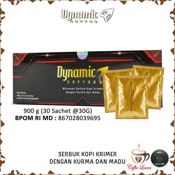 

COFFEE DYNAMIC KOPI DINAMIK STAMINA PRIA ECERAN 1 SACHET